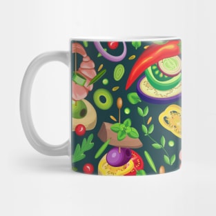 tasty food vegetables Mug